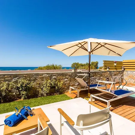 Willa Marvelous Rethymno Kokushibo 2 Bedrooms Front Private Outdoor Swimming Pool And Hot Tub *